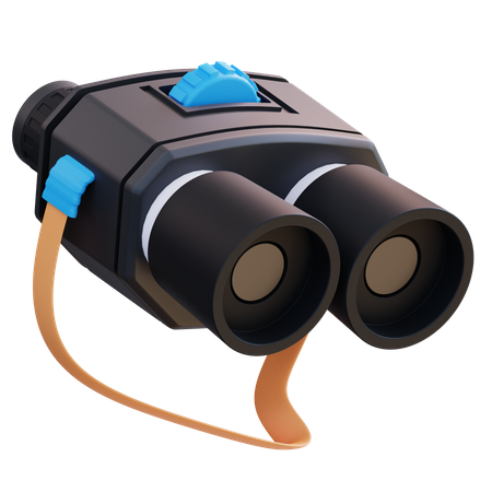 Binoculars  3D Icon