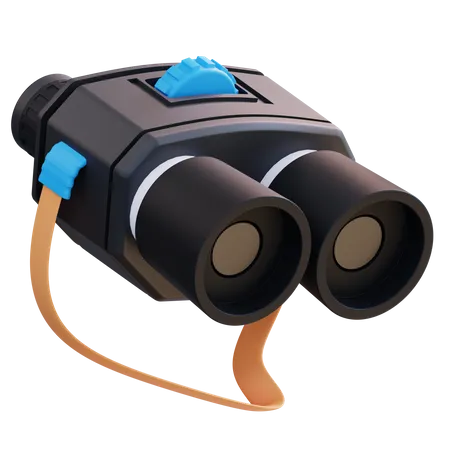 Binoculars  3D Icon