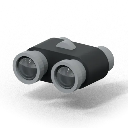 Binoculars  3D Icon