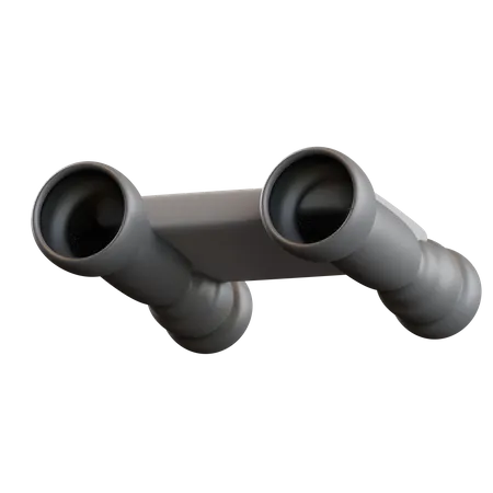 Binoculars  3D Icon