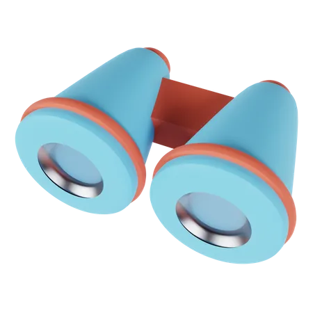 Binoculars  3D Icon