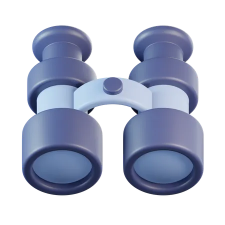 Binoculars  3D Icon