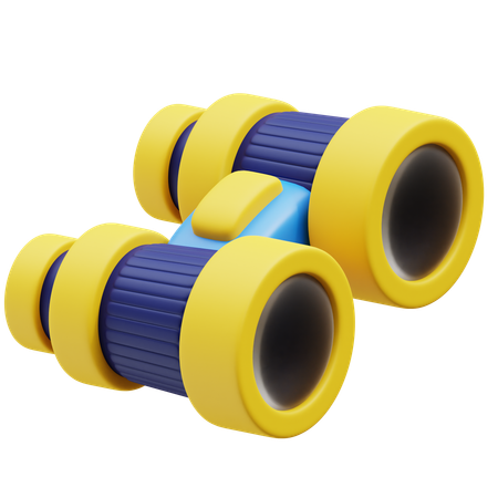 Binoculars  3D Icon