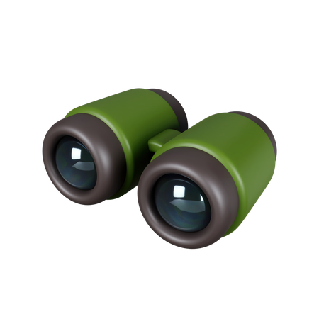 Binoculars  3D Icon