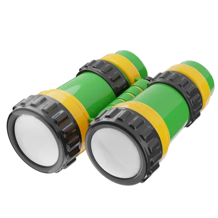 Binoculars  3D Icon