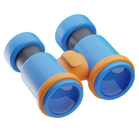 Binoculars  3D Icon