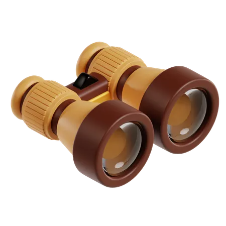 Binoculars  3D Icon