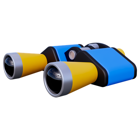 Binoculars  3D Icon