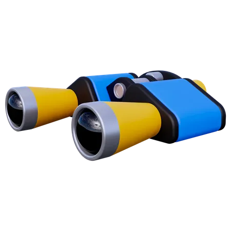 Binoculars  3D Icon