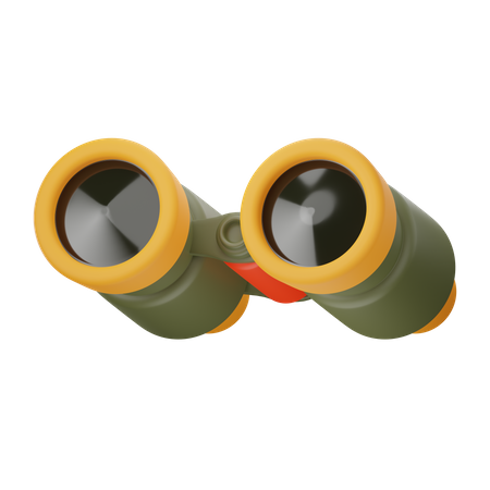 Binoculars  3D Icon