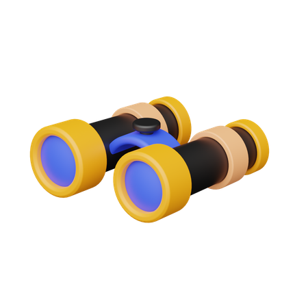 Binoculars  3D Icon