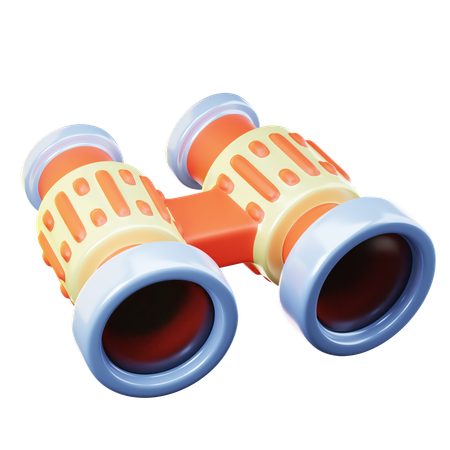 Binoculars  3D Icon