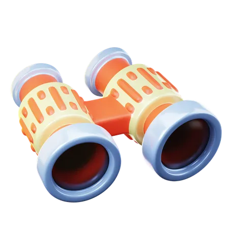 Binoculars  3D Icon