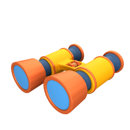 Binoculars  3D Icon