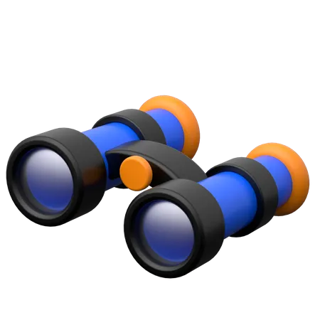 Binoculars  3D Icon