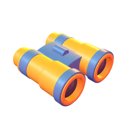 Binoculars  3D Icon