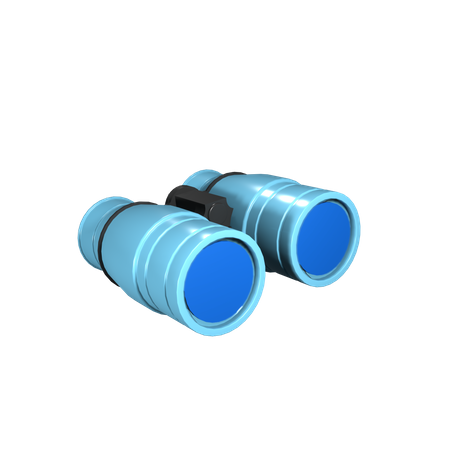 Binoculars  3D Icon