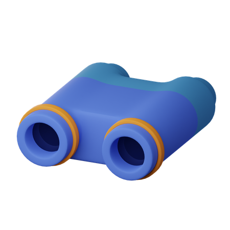 Binoculars  3D Icon