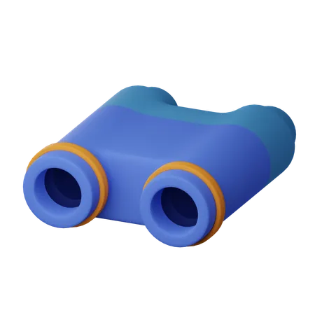 Binoculars  3D Icon