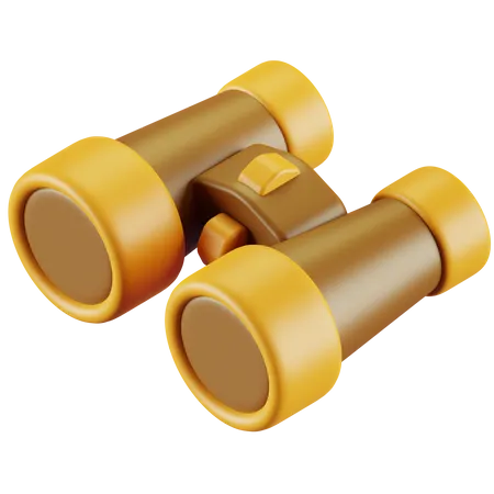 Binoculars  3D Icon