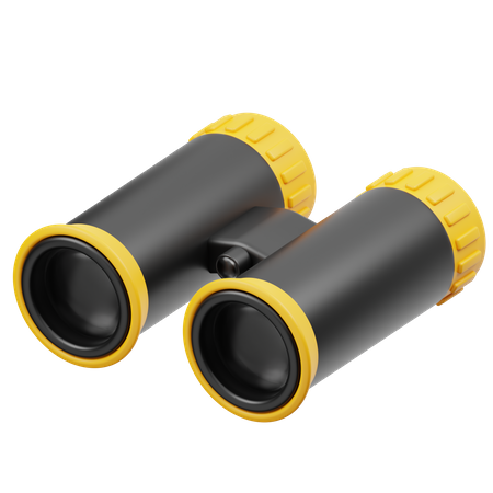 Binoculars  3D Icon