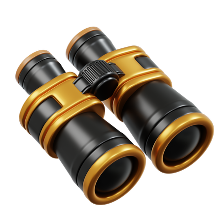 Binoculars  3D Icon