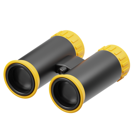 Binoculars  3D Icon