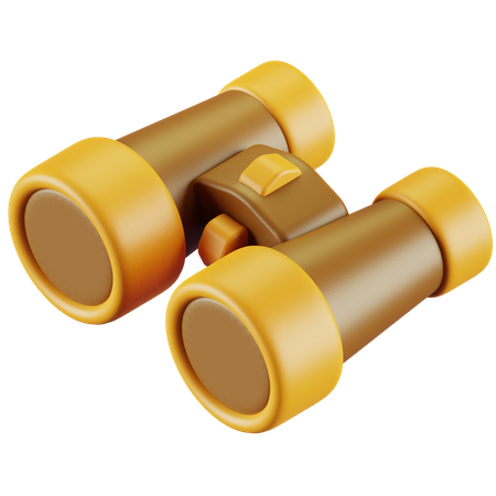 Binoculars  3D Icon