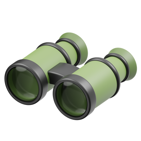 Binoculars  3D Icon