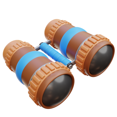 Binoculars  3D Icon