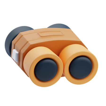 Binoculars  3D Icon
