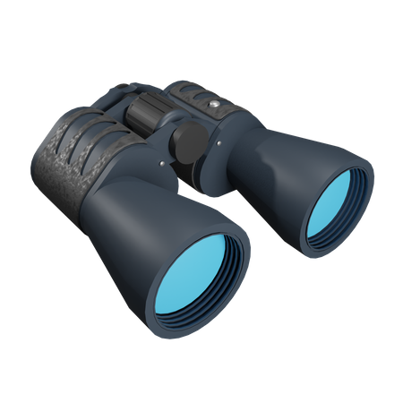 Binoculars  3D Illustration