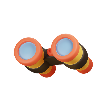 Binoculars  3D Illustration