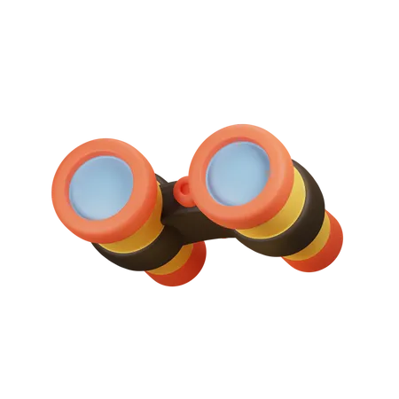 Binoculars  3D Illustration