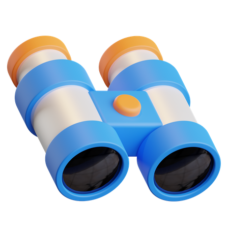 Binoculars  3D Illustration