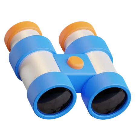 Binoculars  3D Illustration