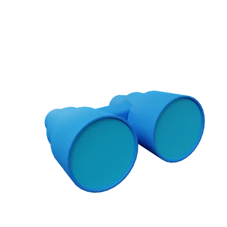 Binoculars  3D Illustration