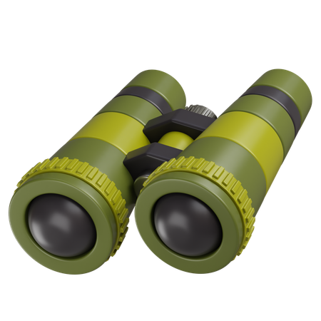 Binocular  3D Icon