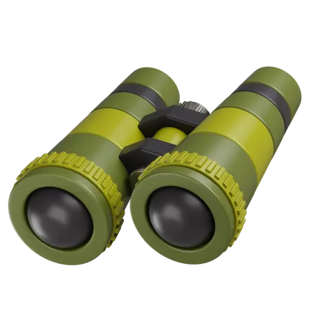 Binocular  3D Icon