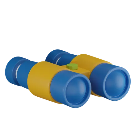 Binocular  3D Icon