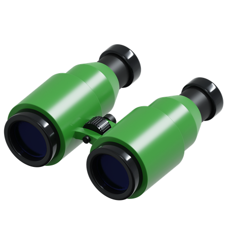 Binocular  3D Icon