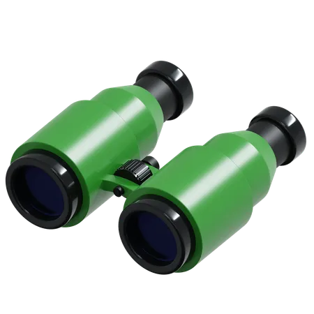 Binocular  3D Icon