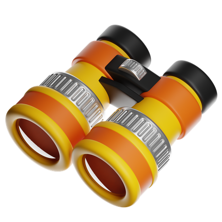 Binocular  3D Icon