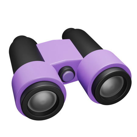 Binocular  3D Icon