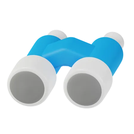 Binocular  3D Icon