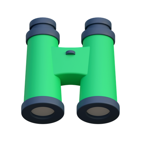 Binocular  3D Icon