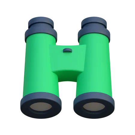 Binocular  3D Icon