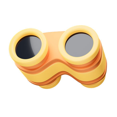 Binocular  3D Icon