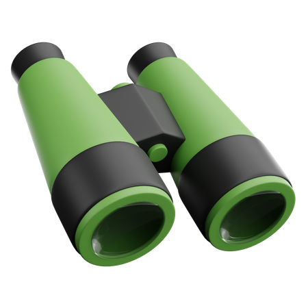 Binocular  3D Icon