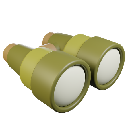 Binocular  3D Icon